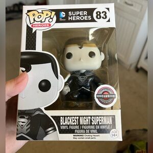 NIB✨ Blackest Night Superman FunkoPop Vinyl Figure #83